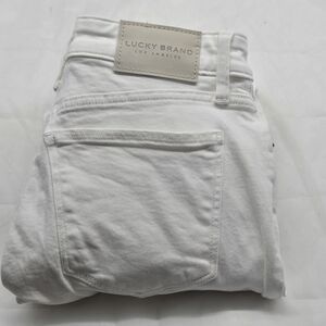 Lucky Brand White Denim Jeans Size 4/27 Regular